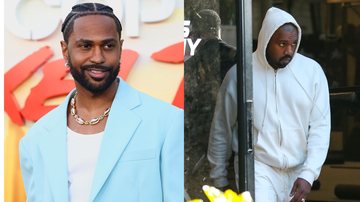 Big Sean (Foto: Kayla Oaddams/WireImage) e Kanye West (Foto: Bellocqimages/Bauer-Griffin/GC Images)