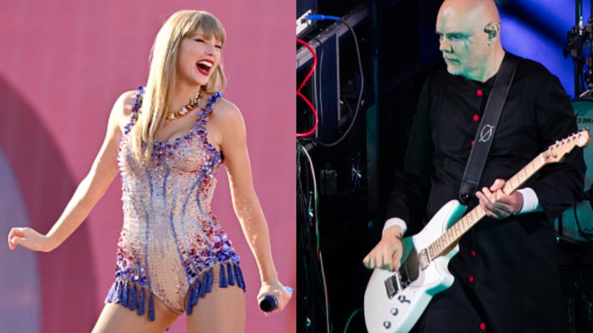 Taylor Swift e Billy Corgan (Getty Images)