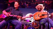 Blake Shelton e Post Malone no CMA Fest 2024 (Foto: Brett Carlsen/Getty Images for Spotify)