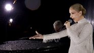 Céline Dion em apresentação na cerimônia de abertura dos Jogos Olímpicos de Paris (Foto: Screengrab by IOC via Getty Images)