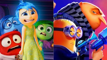 Divertida Mente 2 bate Meu Malvado Favorito 4 e mantém liderança no Brasil - Divulgação/Disney-Pixar/DreamWorks