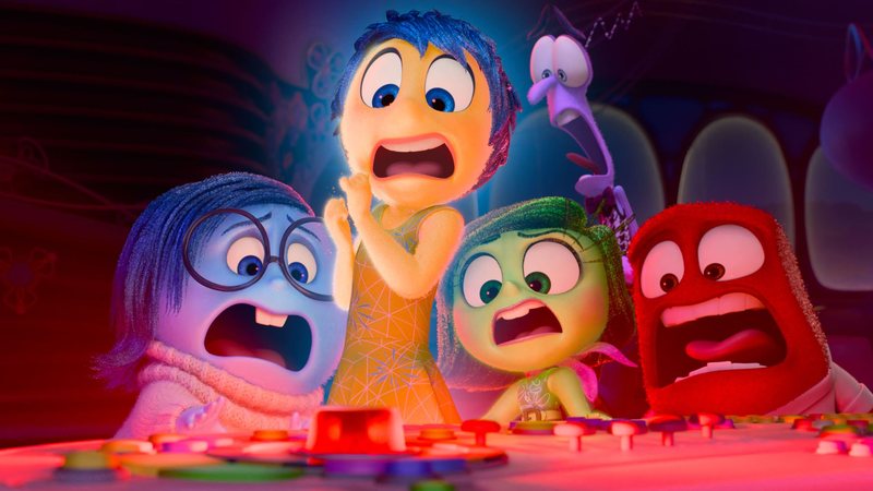 Divertida Mente 2 domina bilheterias brasileiras pela 4ª semana consecutiva - Divulgação/Disney-Pixar