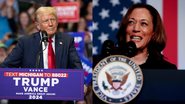 Donald Trump (Foto: Bill Pugliano/Getty Images) e Kamala Harris (Foto: Chris duMond/Getty Images)