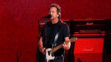 Eddie Vedder, vocalista e um dos guitarristas do Pearl Jam (Foto: Kevin Winter/Getty Images for Global Citizen VAX LIVE)