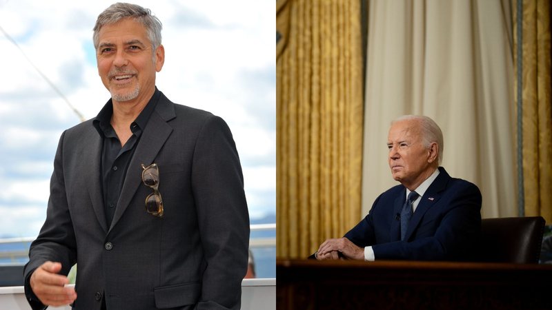 George Clooney (Foto: Camilla Morandi/Getty Images via Corbis) e Joe Biden (Foto: Erin Schaff-Pool/Getty Images)