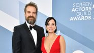 David Harbour e Lily Allen (Foto: Amy Sussman/WireImage)