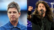 Noel Gallagher (Foto: Matt McNulty/Getty Images) e Dave Grohl (Foto: Joseph Okpako/WireImage)