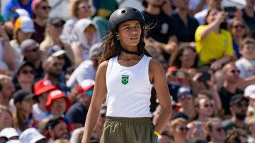 Rayssa Leal, a Fadinha, durante os Jogos Olímpicos de Paris 2024 (Foto: Eurasia Sport Images/Getty Images)