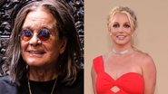 Ozzy Osbourne e Britney Spears (Fotos: Getty Images)