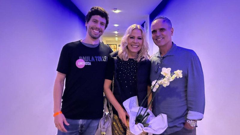 Gabriel Farias, Paula Toller e Lui Farias (Foto: Arquivo pessoal)