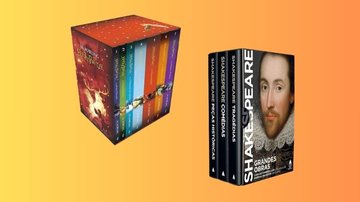 De 'Harry Potter' a grandes obras de Shakespeare, reunimos alguns boxes de livros bastante desejados à venda por excelentes preços no Prime Day - Créditos: Reprodução/Mercado Livre