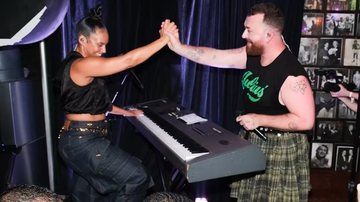 Sam Smith & Alicia Keys Julius Pride Party (Reprodução)