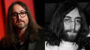 Sean Ono Lennon (Foto: Lionel Hahn/Getty Images) e John Lennon (Foto: George Stroud/Express/Getty Images)