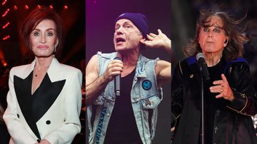 Sharon Osbourne (Foto: Dave Benett/Getty Images) | Bruce Dickinson (Foto: Mariano Regidor/Redferns) | Ozzy Osbourne (Foto: Djansezian/Getty Images)