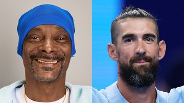 Snoop Dogg (Foto: Joe Scarnici/Getty Images) | Michael Phelps (Foto: Sarah Stier/Getty Images)