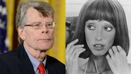 Stephen King (Foto: Leigh Vogel/WireImage) e Shelley Duvall (Foto: Stanley Bielecki Movie Collection/Getty Images)