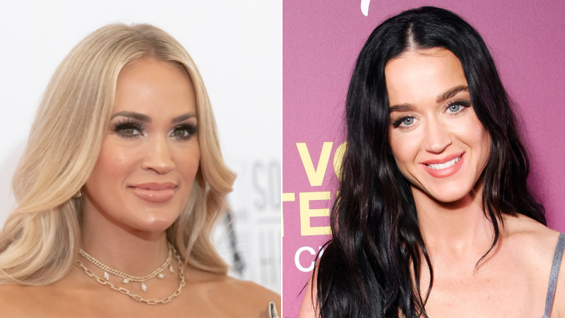 Carrie Underwood e Katy Perry (Imagem: Joy Malone/Getty Images e Julien Hekimian/Getty Images)