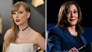 Taylor Swift e Kamala Harris (Fotos: Getty Images)