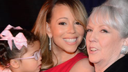 Mariah Carey com a mãe, Patricia Carey, e a filha Monroe Cannon — Foto: Reprodução/Instagram