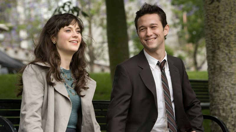 Zooey Deschanel e Joseph Gordon-Levitt em (500) Dias com Ela (Foto: Divulgação)