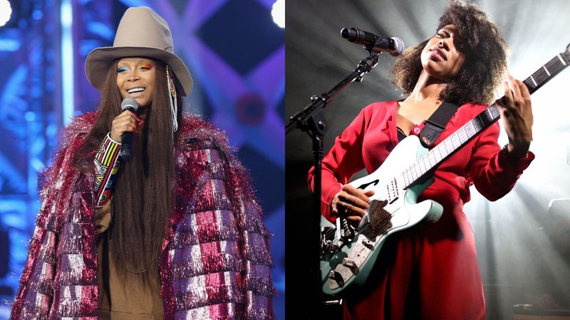 Erykah Badu (Foto: Bennett Raglin/Getty Images for BET) e Lianne La Havas (Foto: Gus Stewart/WireImage)