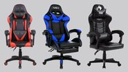 Confira 6 modelos de cadeiras gamer para ter mais conforto e praticidade no dia a dia - Reprodução/Mercado Livre