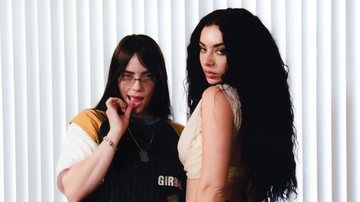 Billie Eilish e Charli xcx para o clipe do remix de 'Guess' (Foto: Terrence O’Connor)