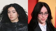 Charli XCX (Foto: Neil Mockford/GC Images) | Billie Eilish (Foto: Karwai Tang/WireImage)