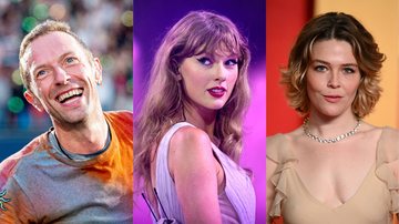 Chris Martin (Foto: Shirlaine Forrest/WireImage) | Taylor Swift (Foto: Gareth Cattermole/TAS24/Getty Images) | Maggie Rogers (Foto: Karwai Tang/WireImage)