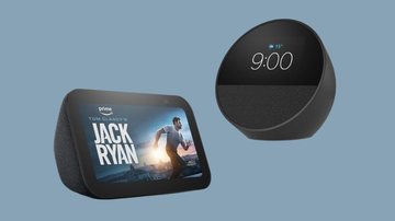 Descubra a linha de dispositivos Echo com Alexa, incluindo a inovadora Echo Spot, que traz inteligência e praticidade para o seu dia a dia - Créditos: Reprodução/Amazon