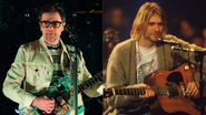 Rivers Cuomo e Kurt Cobain (Foto: Lorne Thomson/Redferns e Frank Micelotta/Getty Images)