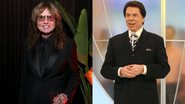 David Coverdale (Foto: Rich Fury/Getty Images for Warner Music) e Silvio Santos (Foto: SBT Imagens)