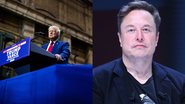 Donald Trump e Elon Musk (Fotos: Getty Images)