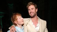 Ed Sheeran e Chris Hemsworth (Foto: Kevin Mazur/MG24/Getty Images for The Met Museum/Vogue)