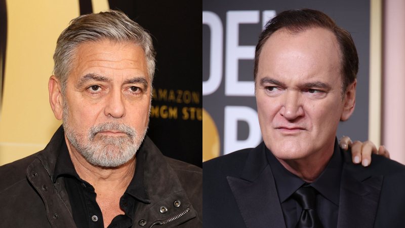 George Clooney (Foto: Dia Dipasupil/Getty Images) | Quentin Tarantino (Foto: Daniele Venturelli/WireImage)