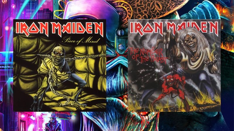 De 'Piece of Mind' a 'Number of the Beast', reunimos alguns dos mais renomados discos do Iron Maiden que não podem faltar na coleção dos metaleiros - Créditos: Reprodução/Amazon