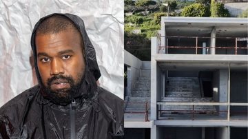 Kanye West (Foto: Arnold Jerocki/Getty Images) | Mansão em Malibu (Foto: Reprodução/TikTok/The New Yorker)