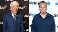 Keith Morrison (Foto: Bryan Bedder/Getty Images for Audible) e Matthew Perry (Foto: Santiago Felipe/Getty Images)