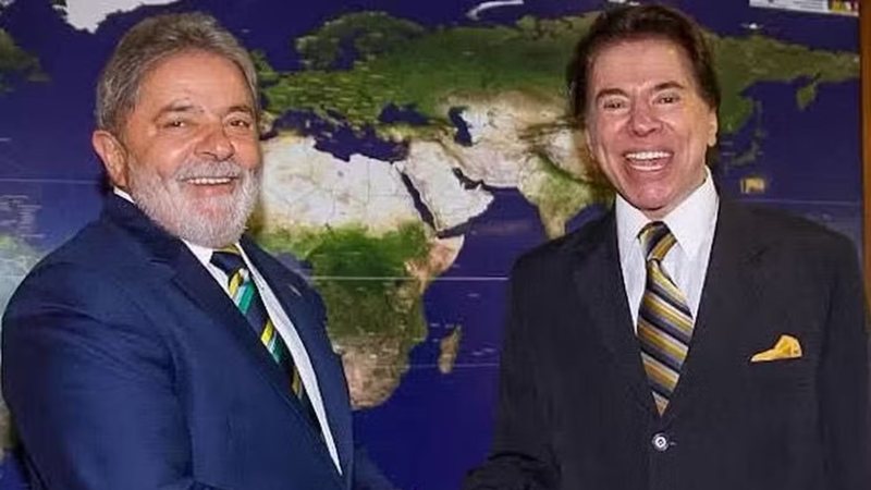 Lula e Silvio Santos (Foto: PR/Reprodução)