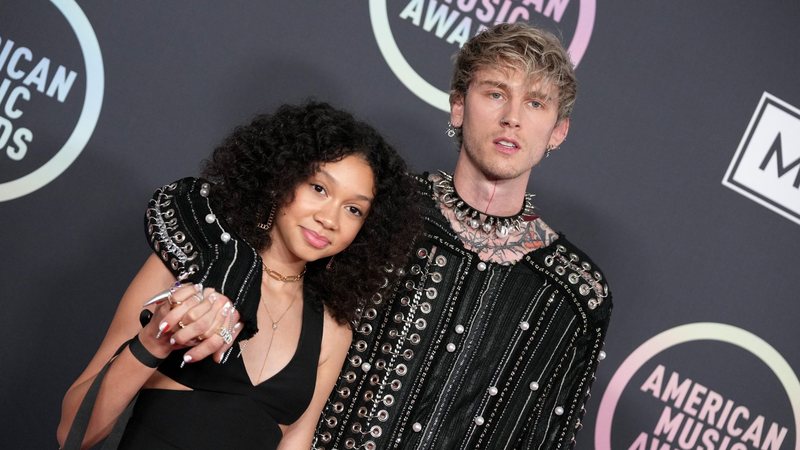 Machine Gun Kelly com a filha, Casie Colson Baker (Foto: Axelle/Bauer-Griffin/FilmMagic)