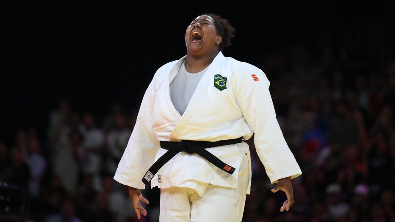 Beatriz Souza nos Jogos Olímpicos de Paris 2024 (Foto: David Ramos/Getty Images)