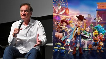 Quentin Tarantino (Foto: Roy Rochlin/Getty Images for Tribeca Festival) e Toy Story 4 (Foto: Divulgação)