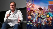 Quentin Tarantino (Foto: Roy Rochlin/Getty Images for Tribeca Festival) e Toy Story 4 (Foto: Divulgação)