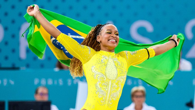 Rebeca Andrade (Foto: Tom Weller/VOIGT/GettyImages)