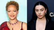 Rihanna e Charli XCX (Imagem: Leon Bennett/Getty Images e Emma McIntyre/Getty Images)