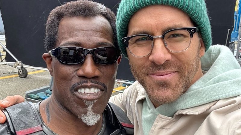 Ryan Reynolds celebra Wesley Snipes após participação em Deadpool & Wolverine: "Paizão da Marvel" - Reprodução/X