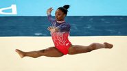 Simone Biles durante os Jogos Olímpicos de Paris 2024 (Foto: Stefan Matzke - sampics/Getty Images)