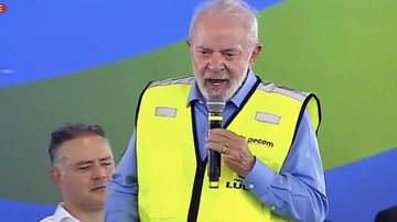 Lula discursa em evento em São Gonçalo do Amarante /// Imagem: Reprodução / Redes Sociais