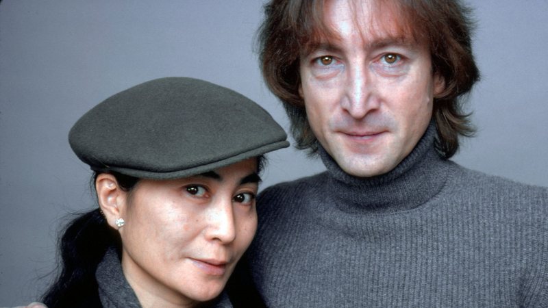 Yoko Ono e John Lennon (Foto: Jack Mitchell/Getty Images)