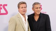 Brad Pitt e George Clooney (Foto: Amy Sussman/WireImage)